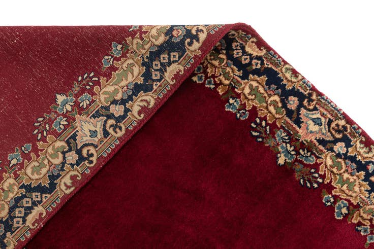 Detail image of 3' x 15' 9 Kerman Wool Runner Rug