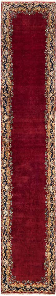 Detail image of 3' x 15' 9 Kerman Wool Runner Rug