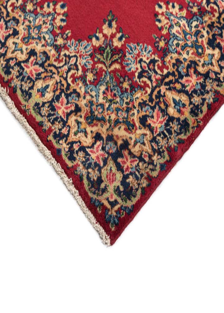 3' 4 x 12' 10 Kerman Wool Runner Rug