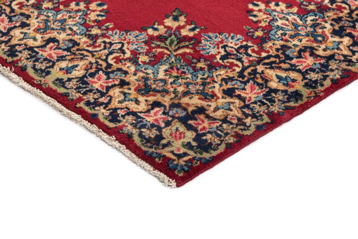 Detail image of 3' 4 x 12' 10 Kerman Wool Runner Rug