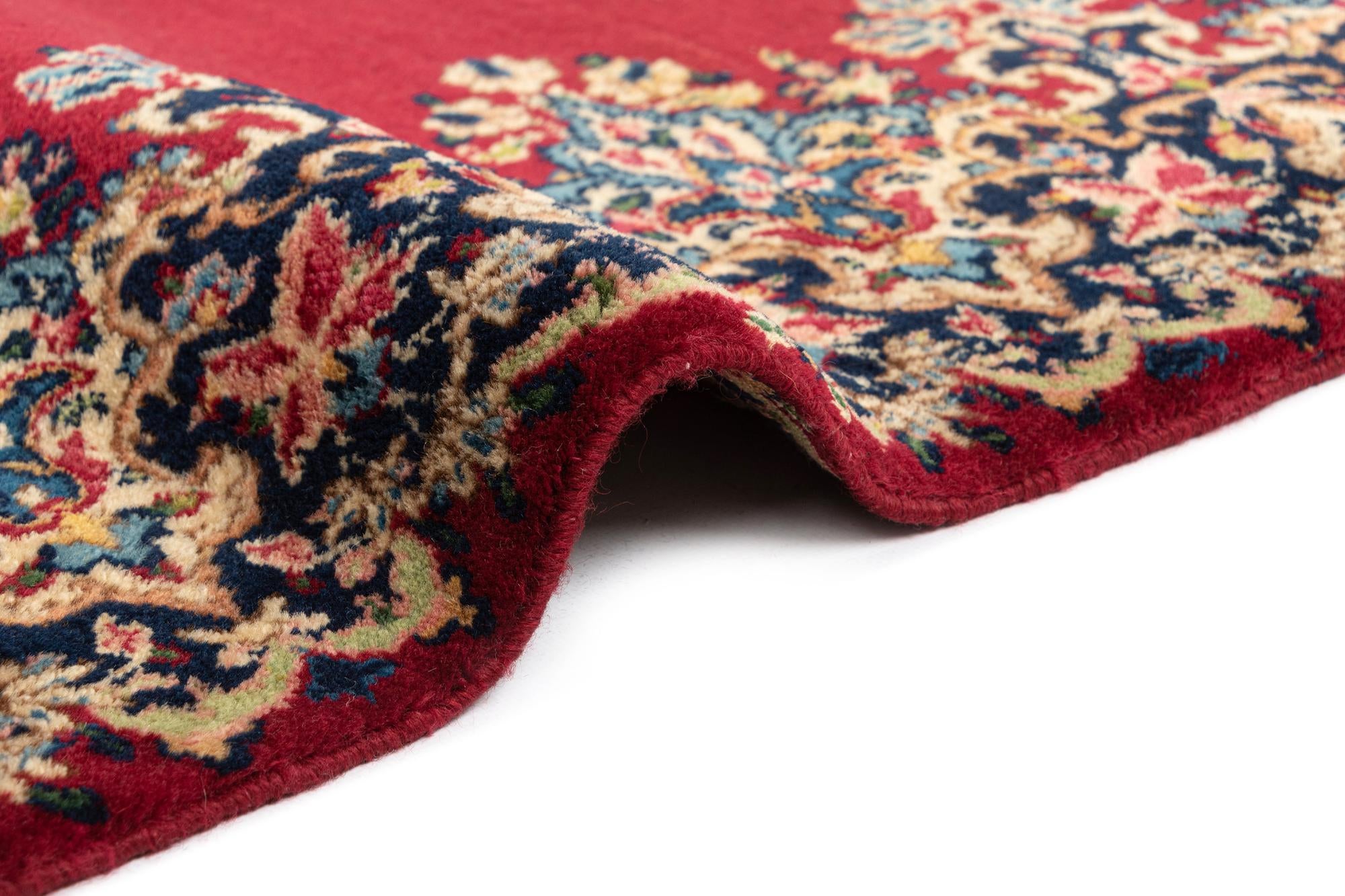 3' 4 x 12' 10 Kerman Wool Runner Rug