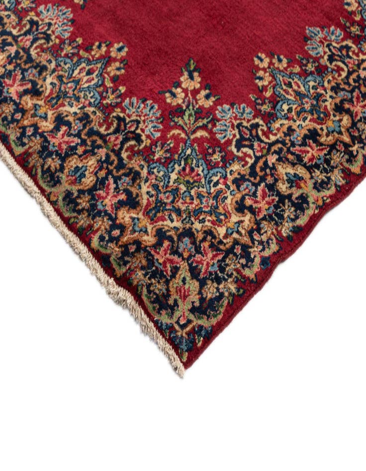 Detail image of 3' 3 x 12' 10 Kerman Wool Runner Rug