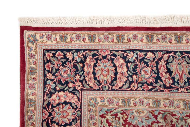 Detail image of 6' 4 x 35' Kerman Wool Runner Rug