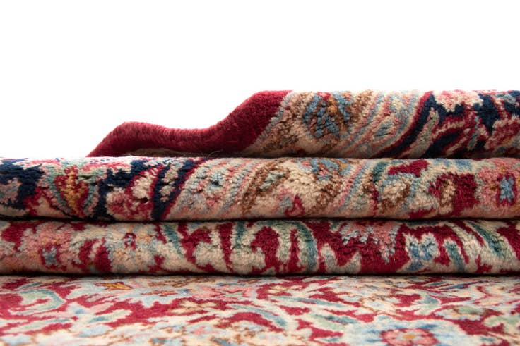 Detail image of 6' 4 x 35' Kerman Wool Runner Rug