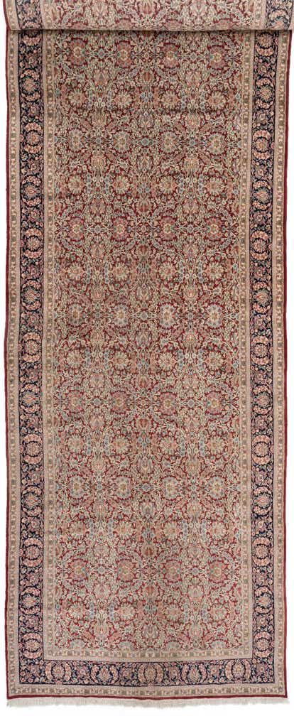 6' 4 x 35' Kerman Wool Runner Rug