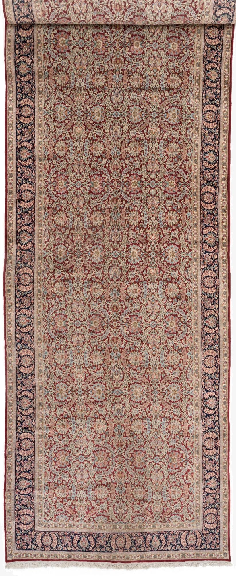 6' 4 x 35' Kerman Wool Runner Rug