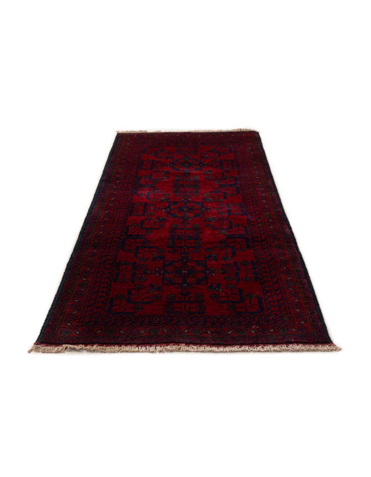 Detail image of 2' 7 x 6' 2 Hand Knotted Khal Mohammadi Wool Runner Rug