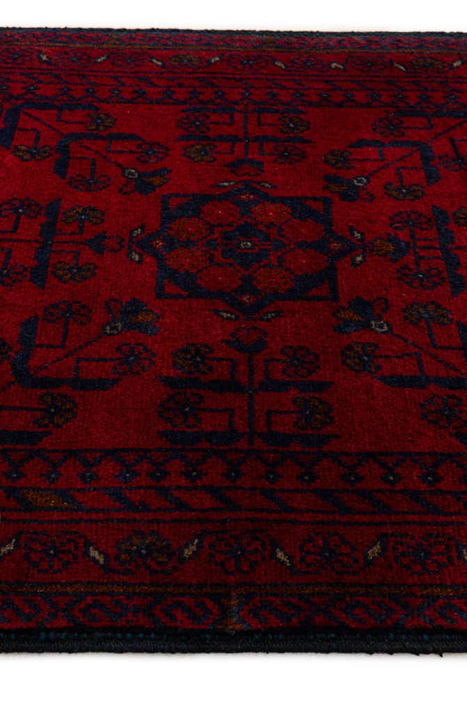 2' 7 x 6' 2 Hand Knotted Khal Mohammadi Wool Runner Rug