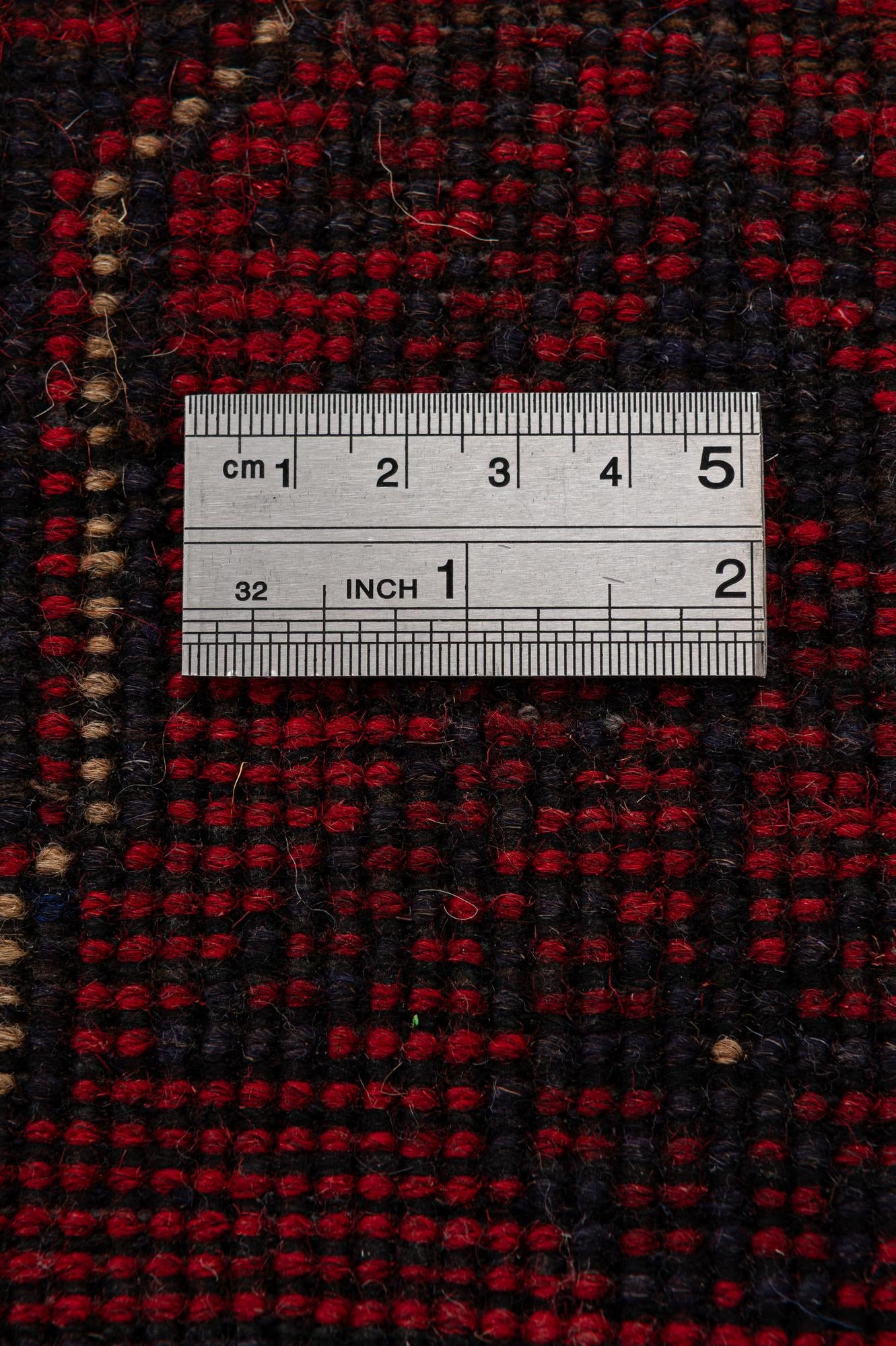 2' 5 x 6' 4 Hand Knotted Khal Mohammadi Wool Runner Rug