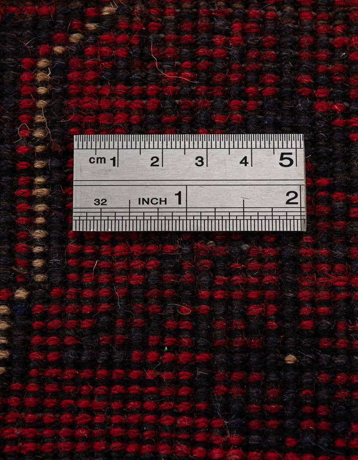 Detail image of 2' 5 x 6' 4  Hand Knotted Khal Mohammadi Wool Runner Rug