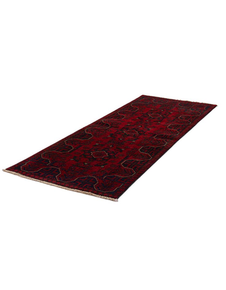 Detail image of 2' 5 x 6' 4  Hand Knotted Khal Mohammadi Wool Runner Rug