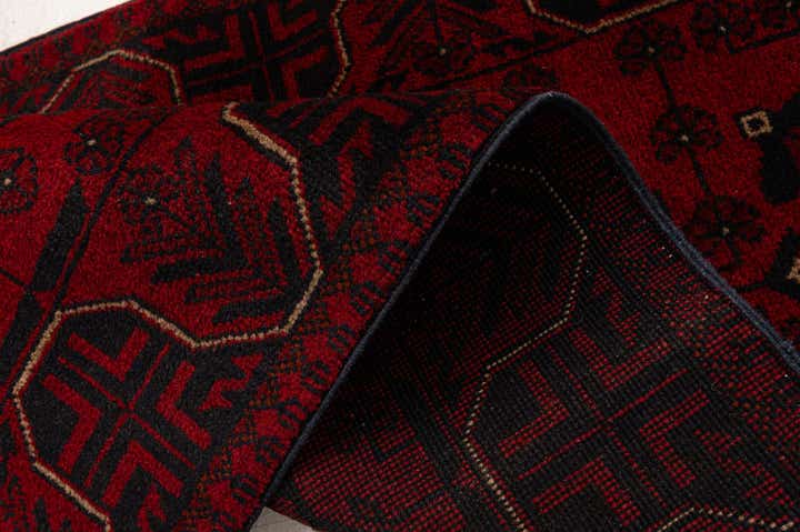 2' 5 x 6' 4 Hand Knotted Khal Mohammadi Wool Runner Rug