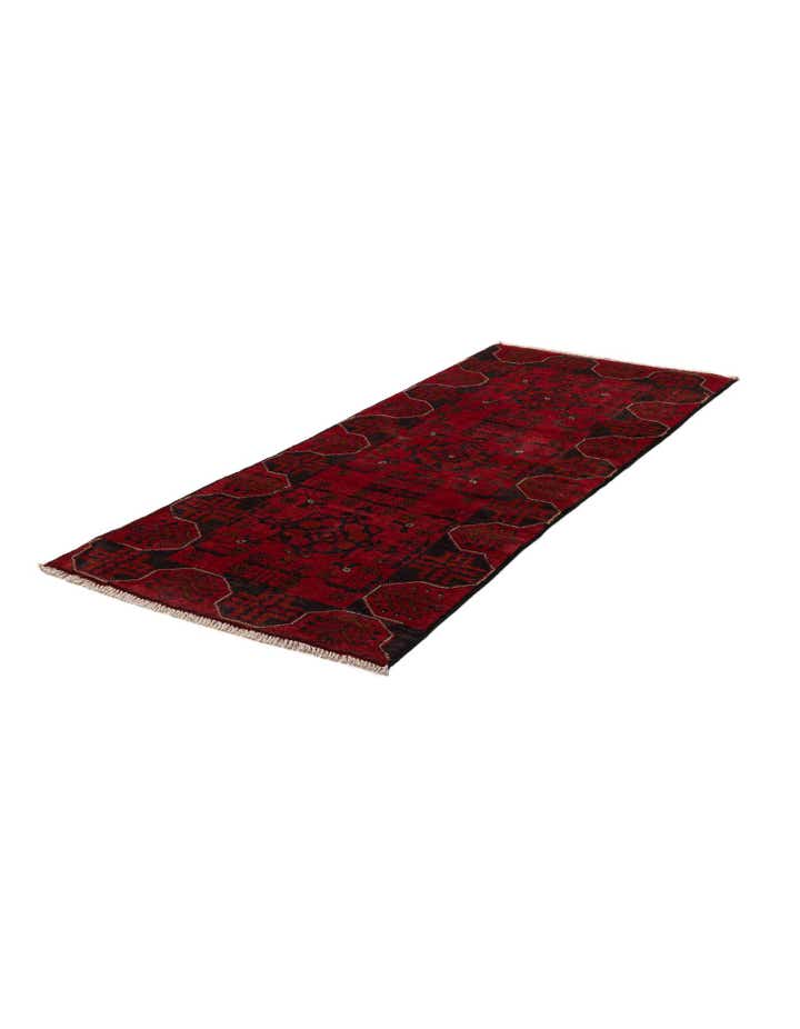 2' 5 x 6' 2 Hand Knotted Khal Mohammadi Wool Runner Rug