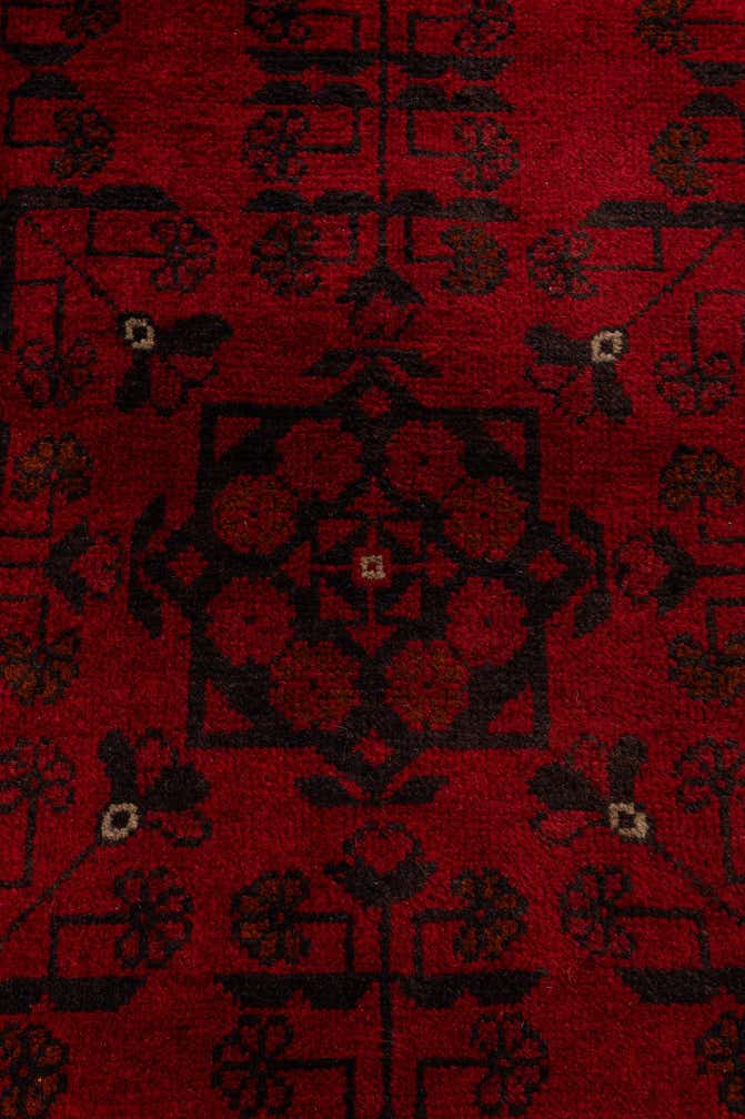 2' 5 x 6' 2 Hand Knotted Khal Mohammadi Wool Runner Rug