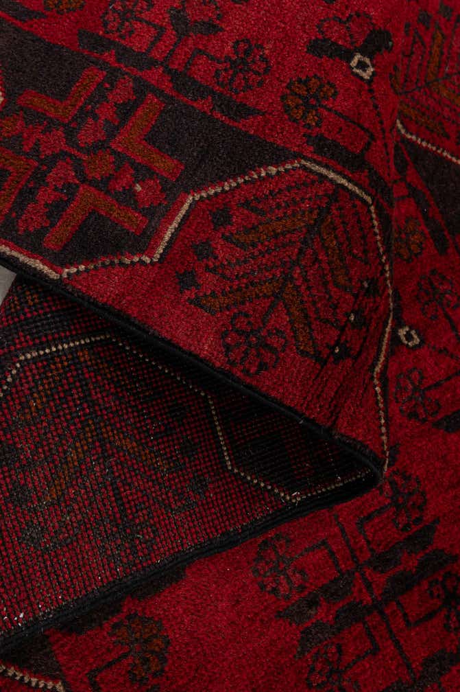 2' 5 x 6' 2 Hand Knotted Khal Mohammadi Wool Runner Rug