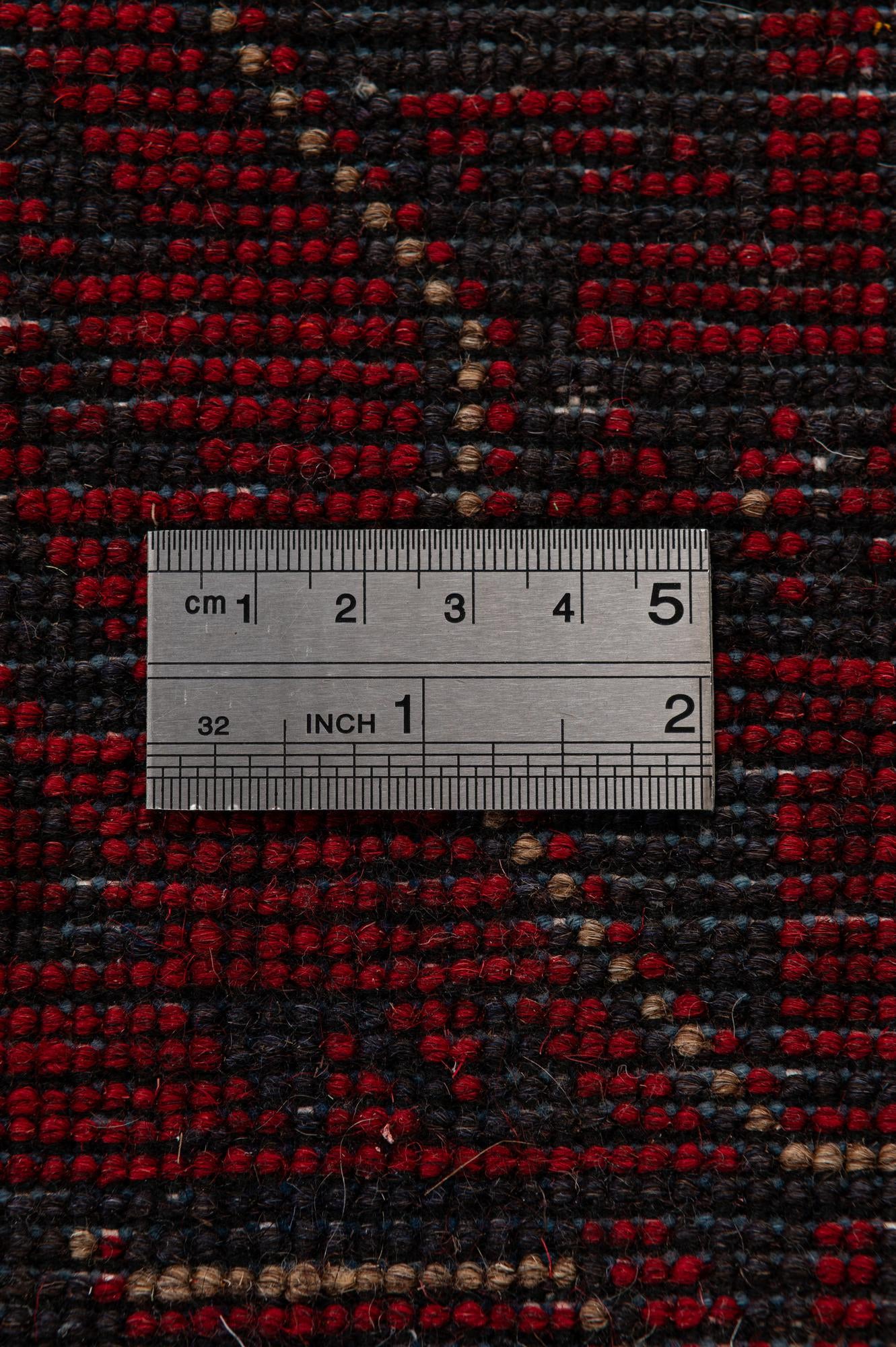 2' 8 x 6' Hand Knotted Khal Mohammadi Wool Runner Rug