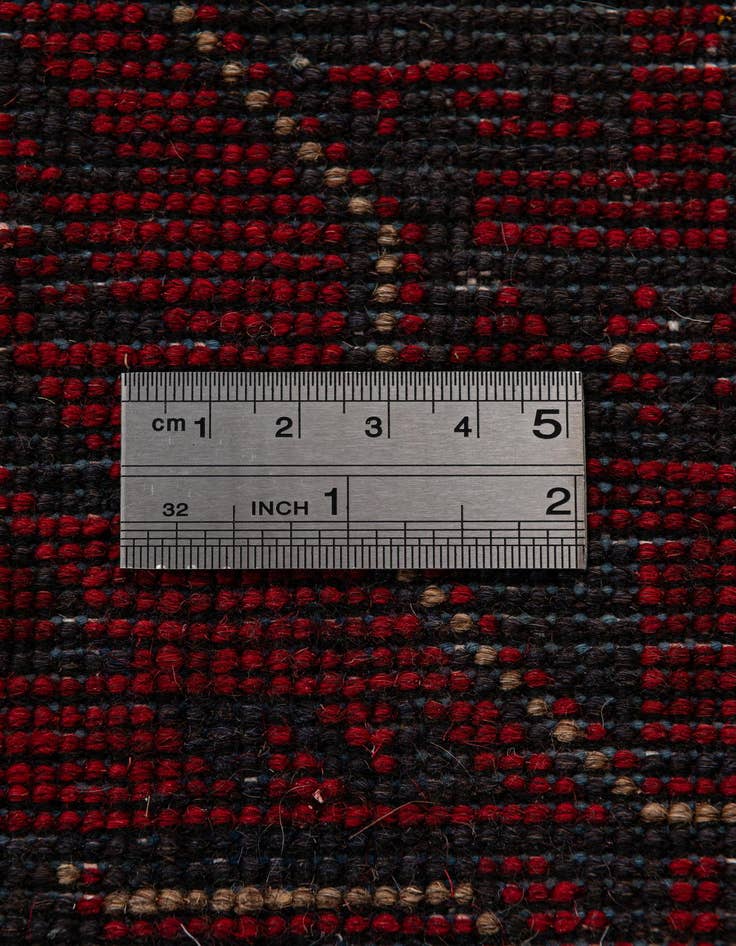 Detail image of 2' 8 x 6'  Hand Knotted Khal Mohammadi Wool Runner Rug