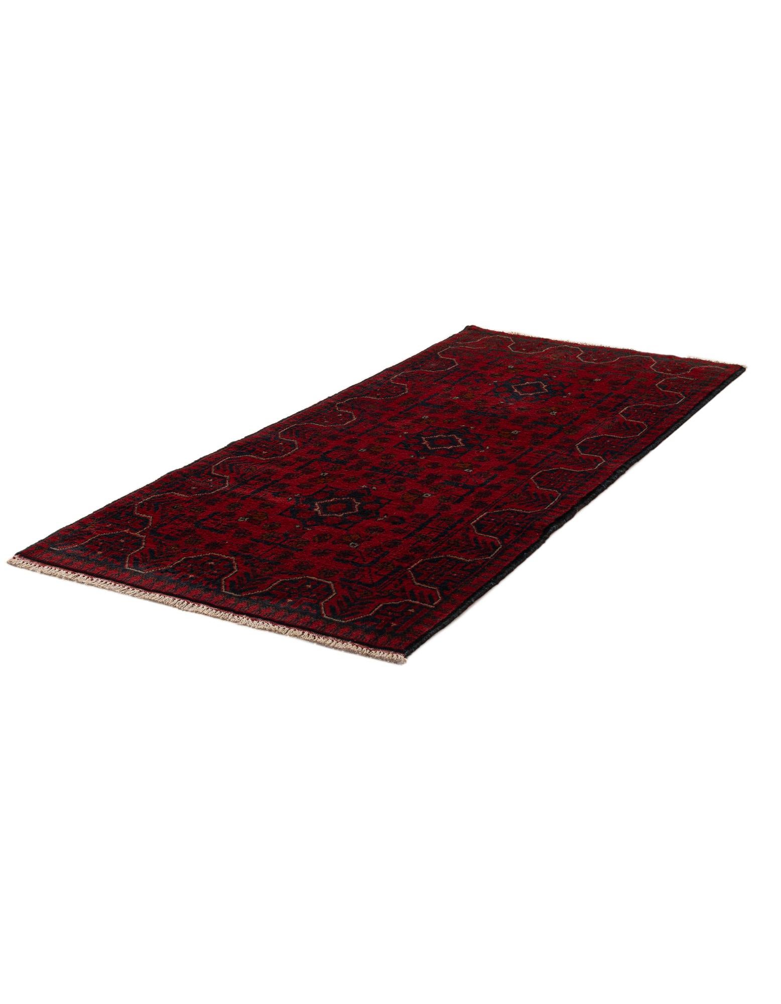 2' 8 x 6' Hand Knotted Khal Mohammadi Wool Runner Rug