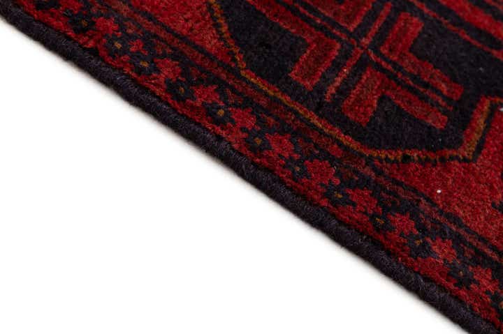 2' 8 x 6' 3 Hand Knotted Khal Mohammadi Wool Runner Rug