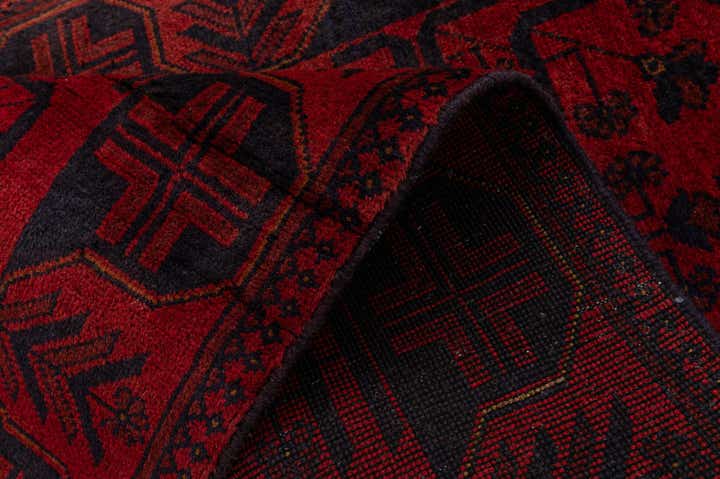 2' 8 x 6' 3 Hand Knotted Khal Mohammadi Wool Runner Rug
