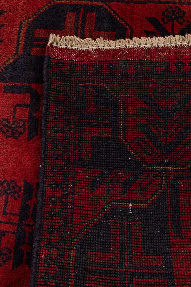 2' 8 x 6' 3 Hand Knotted Khal Mohammadi Wool Runner Rug