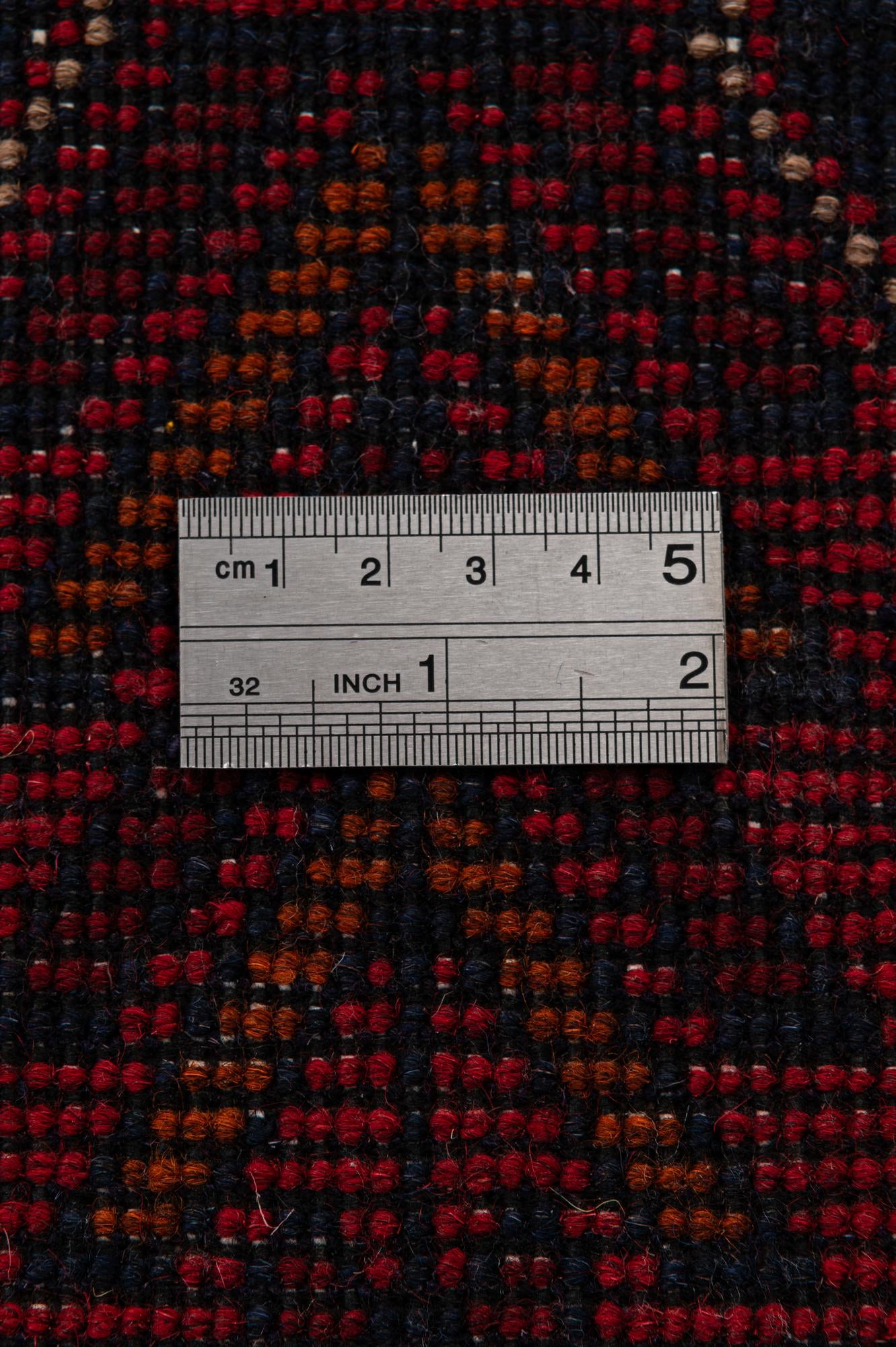 2' 8 x 6' 6 Hand Knotted Khal Mohammadi Wool Runner Rug