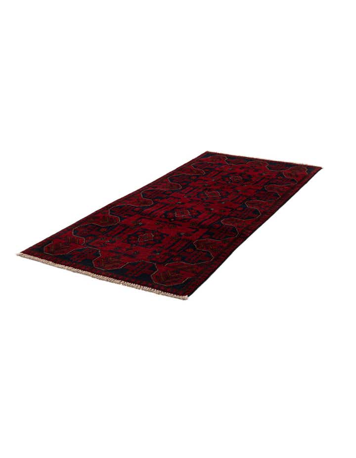 2' 8 x 6' 6 Hand Knotted Khal Mohammadi Wool Runner Rug