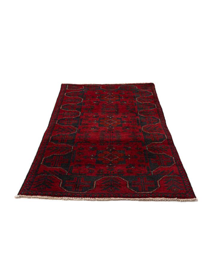 2' 7 x 6' 3 Hand Knotted Khal Mohammadi Wool Runner Rug