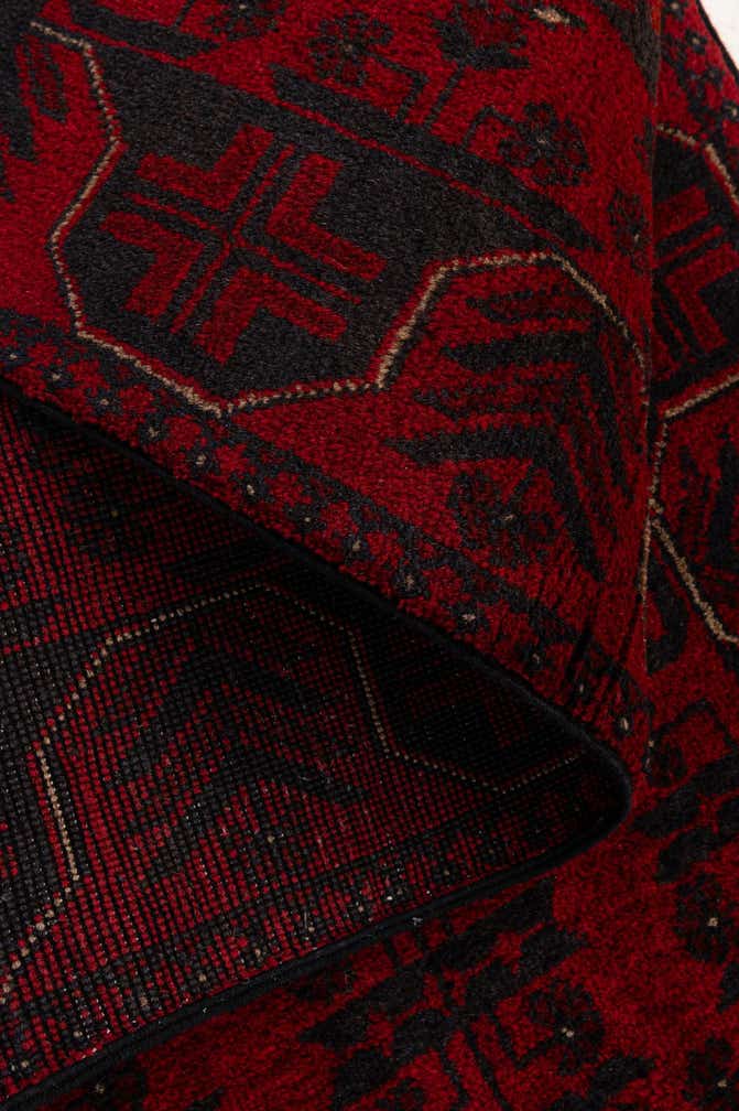 2' 7 x 6' 3 Hand Knotted Khal Mohammadi Wool Runner Rug