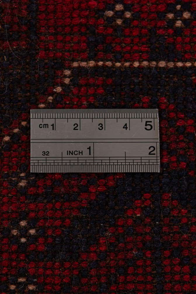 2' 9 x 6' 4 Hand Knotted Khal Mohammadi Wool Runner Rug