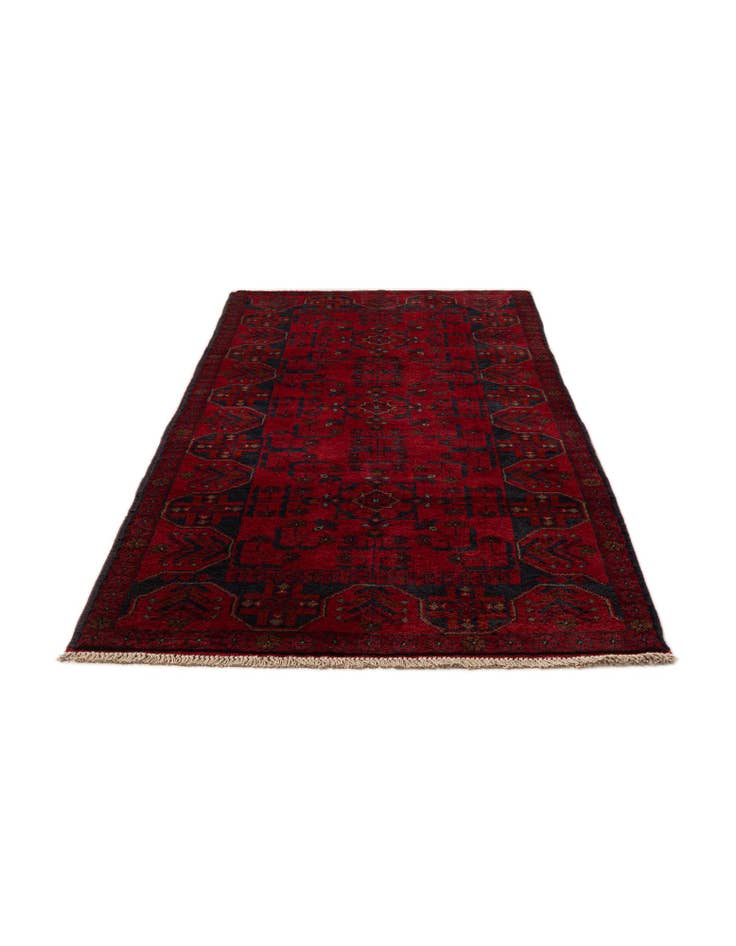 Detail image of 2' 9 x 6' 4 Hand Knotted Khal Mohammadi Wool Runner Rug