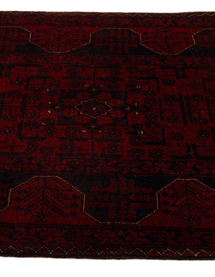 Detail image of 2' 9 x 6' 2  Hand Knotted Khal Mohammadi Wool Runner Rug