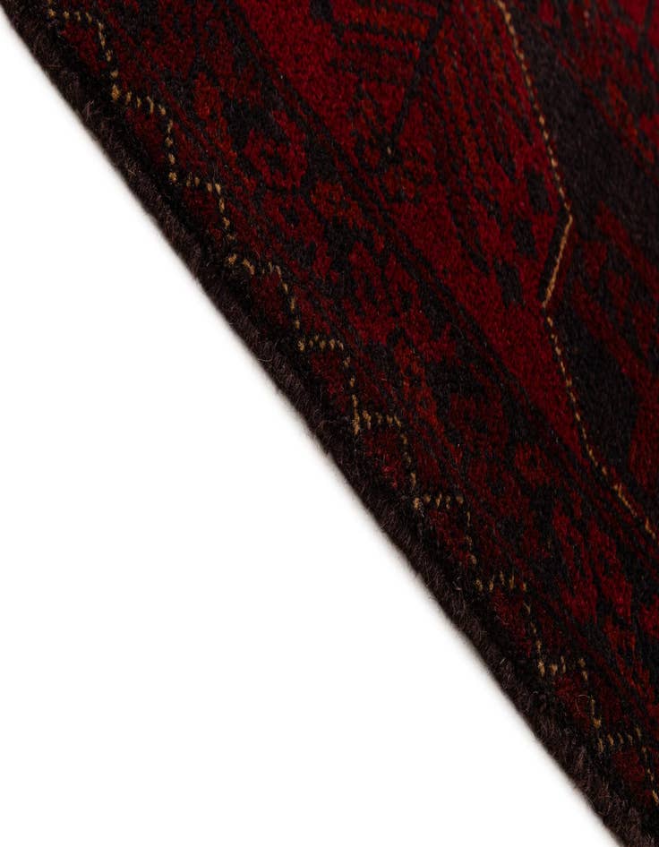 Detail image of 2' 9 x 6' 2  Hand Knotted Khal Mohammadi Wool Runner Rug