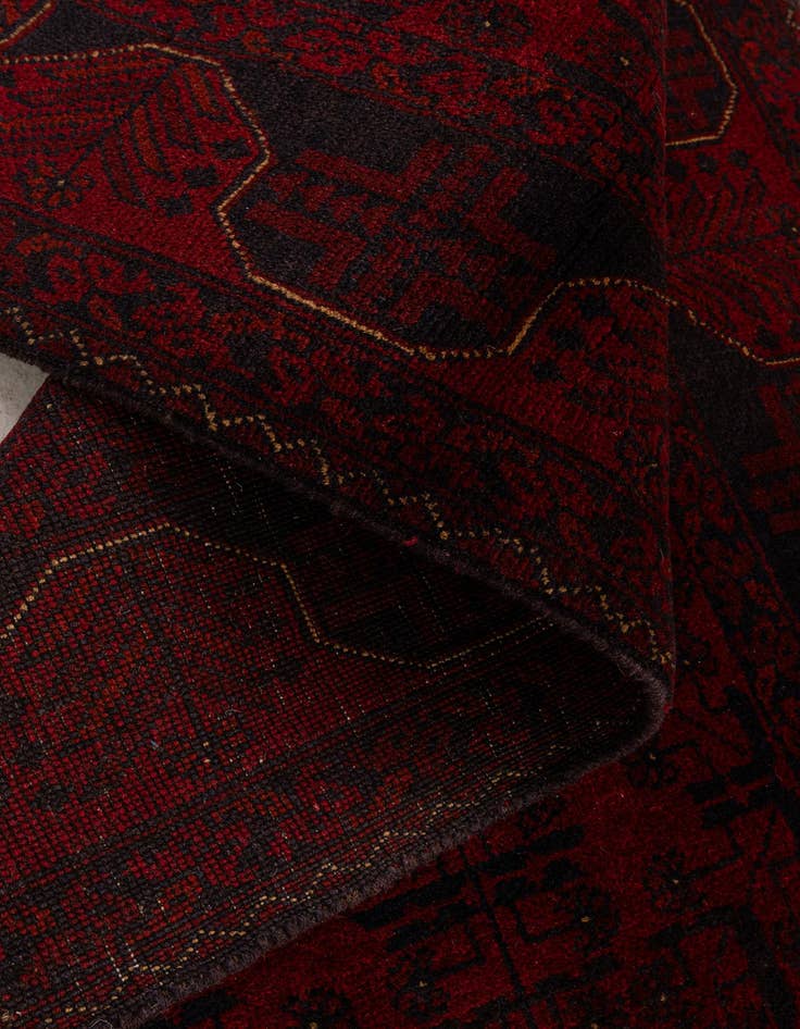 Detail image of 2' 9 x 6' 2  Hand Knotted Khal Mohammadi Wool Runner Rug