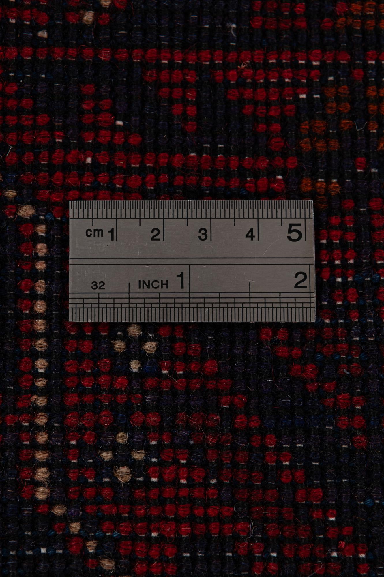 2' 8 x 6' 5 Hand Knotted Khal Mohammadi Wool Runner Rug