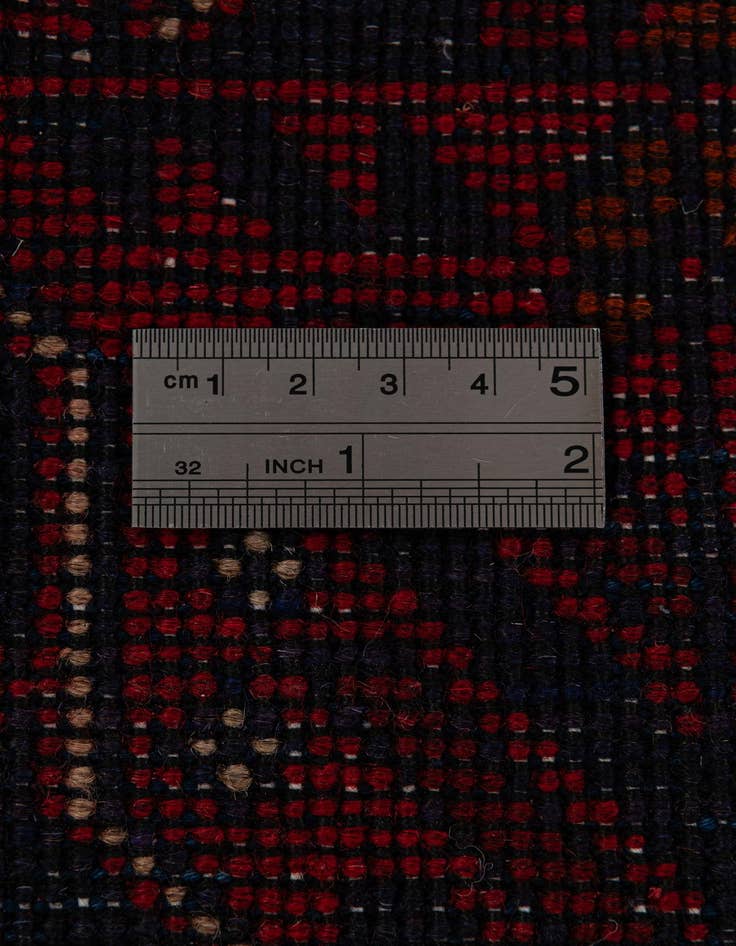 Detail image of 2' 8 x 6' 5  Hand Knotted Khal Mohammadi Wool Runner Rug