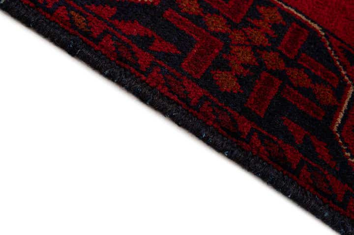 2' 8 x 6' 5 Hand Knotted Khal Mohammadi Wool Runner Rug