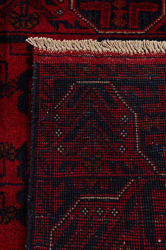 2' 8 x 6' 5 Hand Knotted Khal Mohammadi Wool Runner Rug