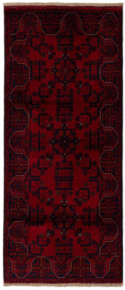 2' 8 x 6' 5 Hand Knotted Khal Mohammadi Wool Runner Rug