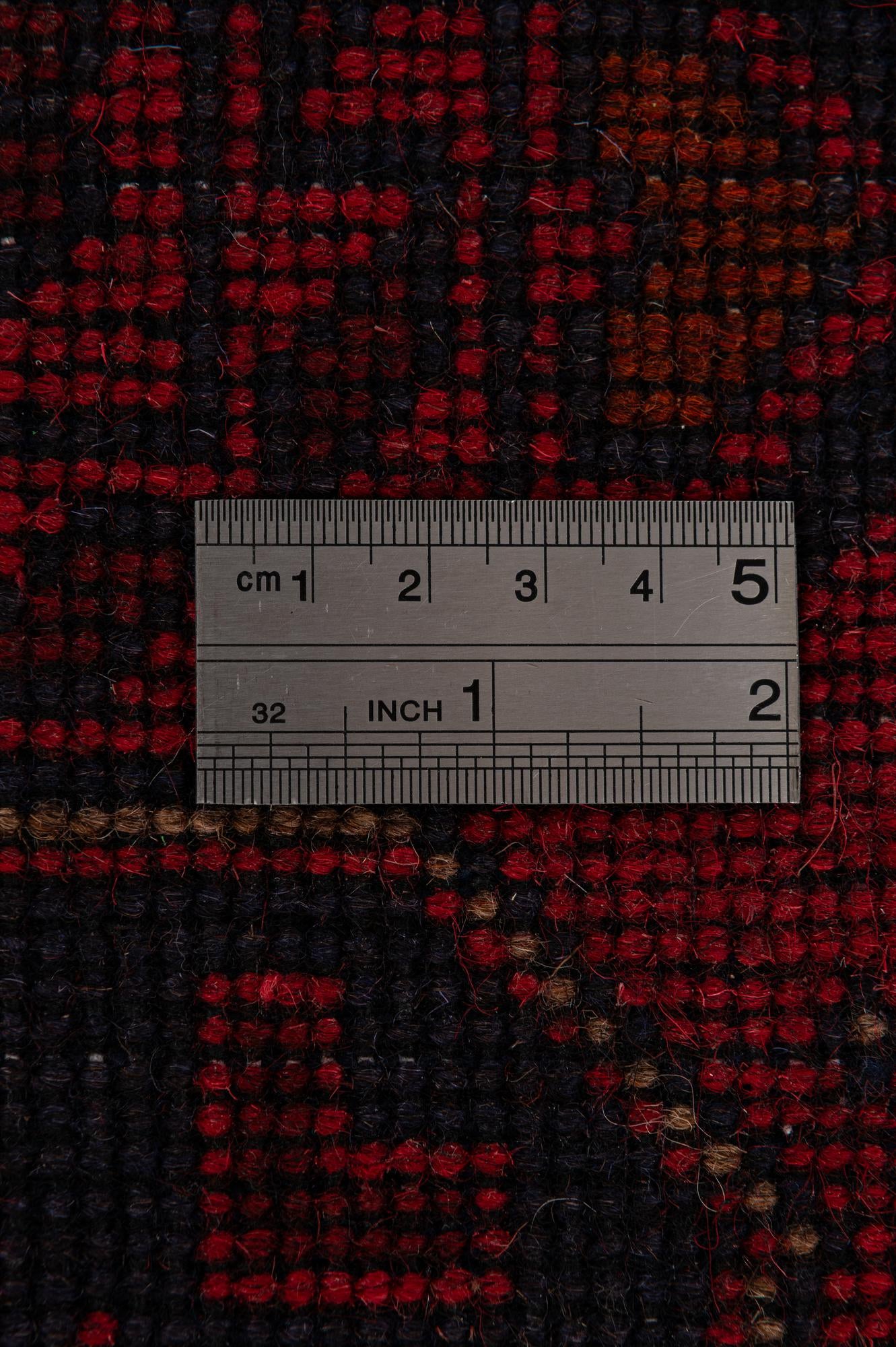 2' 7 x 6' 6 Hand Knotted Khal Mohammadi Wool Runner Rug