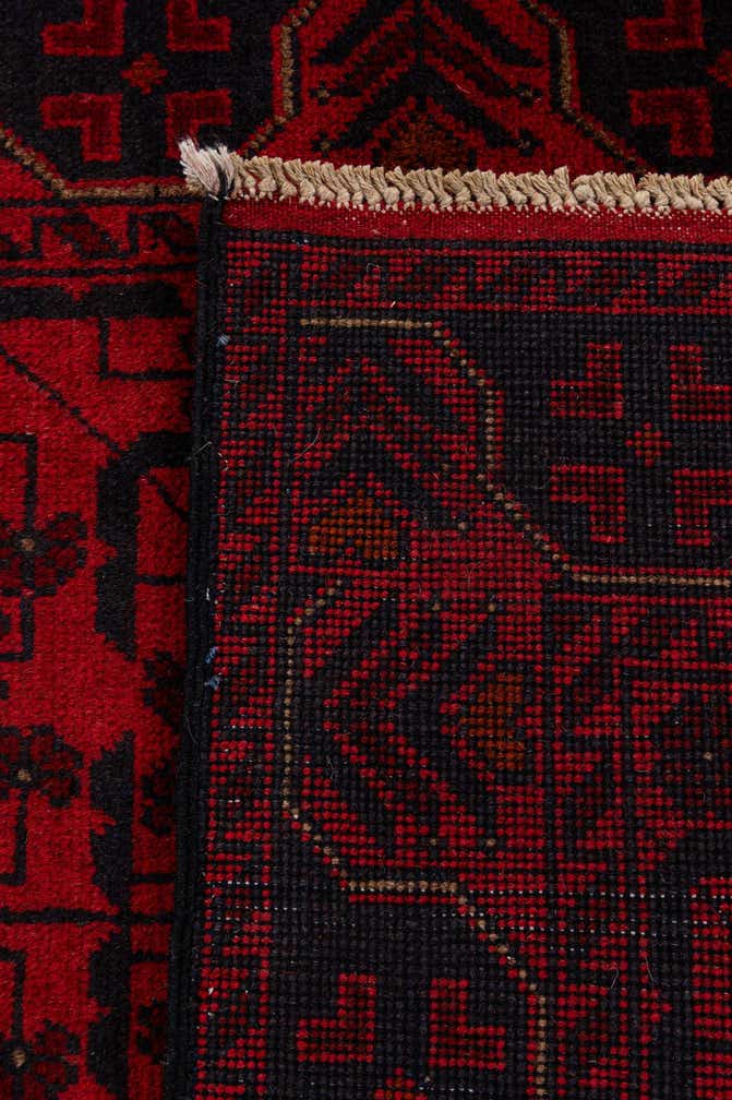 2' 7 x 6' 6 Hand Knotted Khal Mohammadi Wool Runner Rug