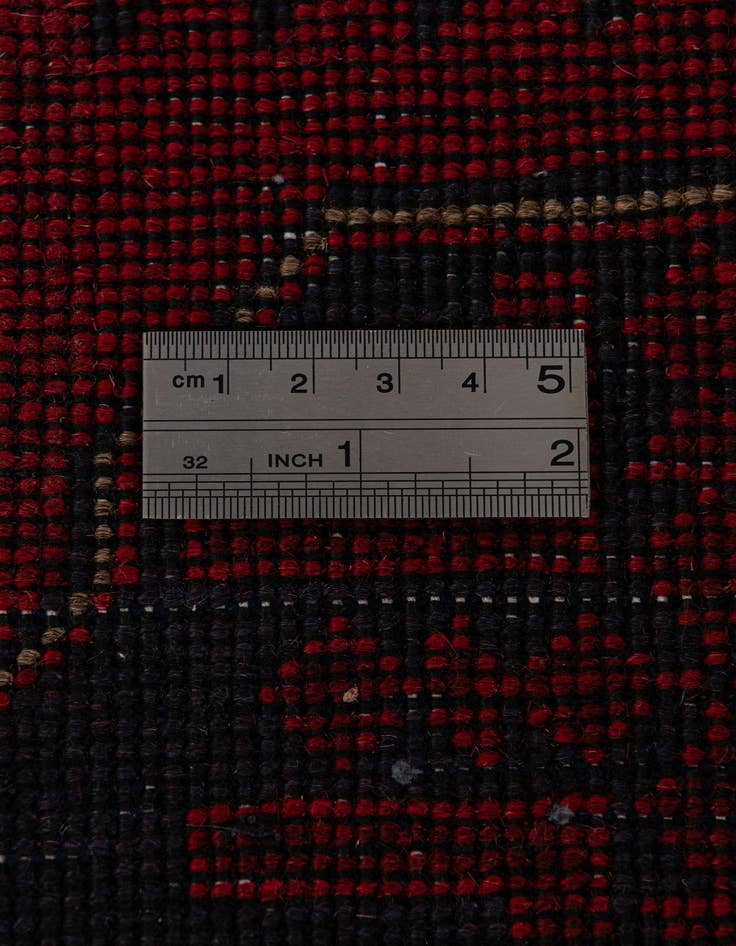 Detail image of 2' 9 x 6' 3  Hand Knotted Khal Mohammadi Wool Runner Rug