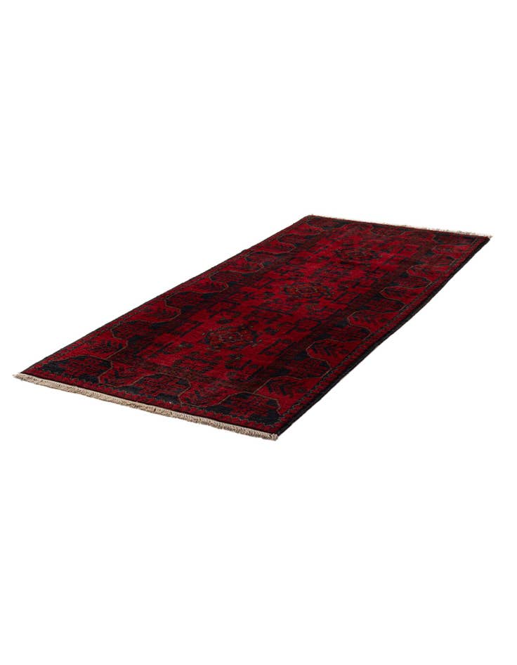 Detail image of 2' 9 x 6' 3 Hand Knotted Khal Mohammadi Wool Runner Rug