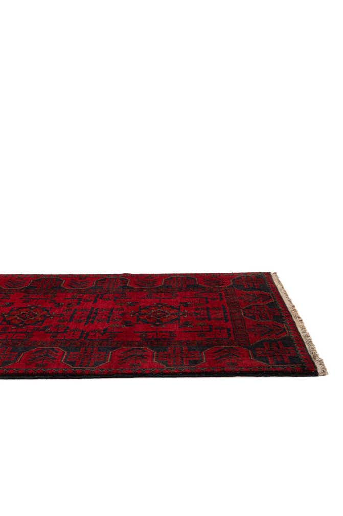 2' 9 x 6' 3 Hand Knotted Khal Mohammadi Wool Runner Rug