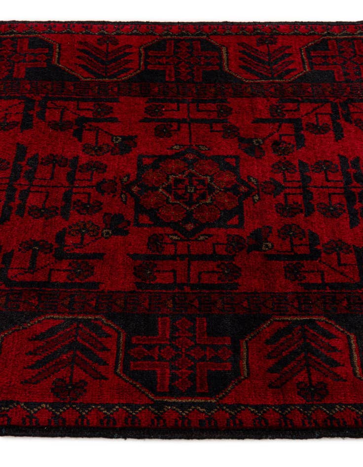 Detail image of 2' 9 x 6' 3  Hand Knotted Khal Mohammadi Wool Runner Rug