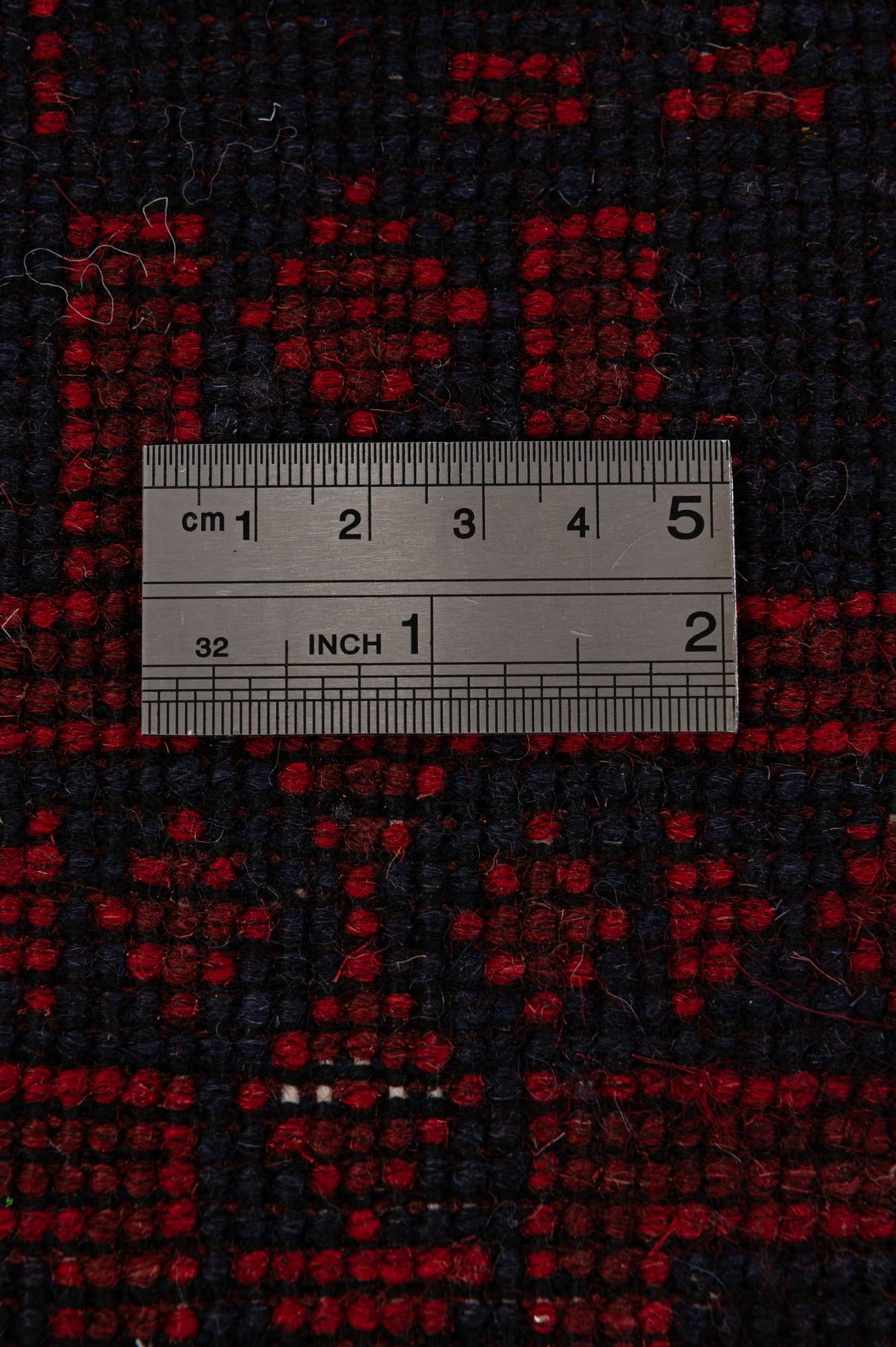 2' 8 x 6' 4 Hand Knotted Khal Mohammadi Wool Runner Rug