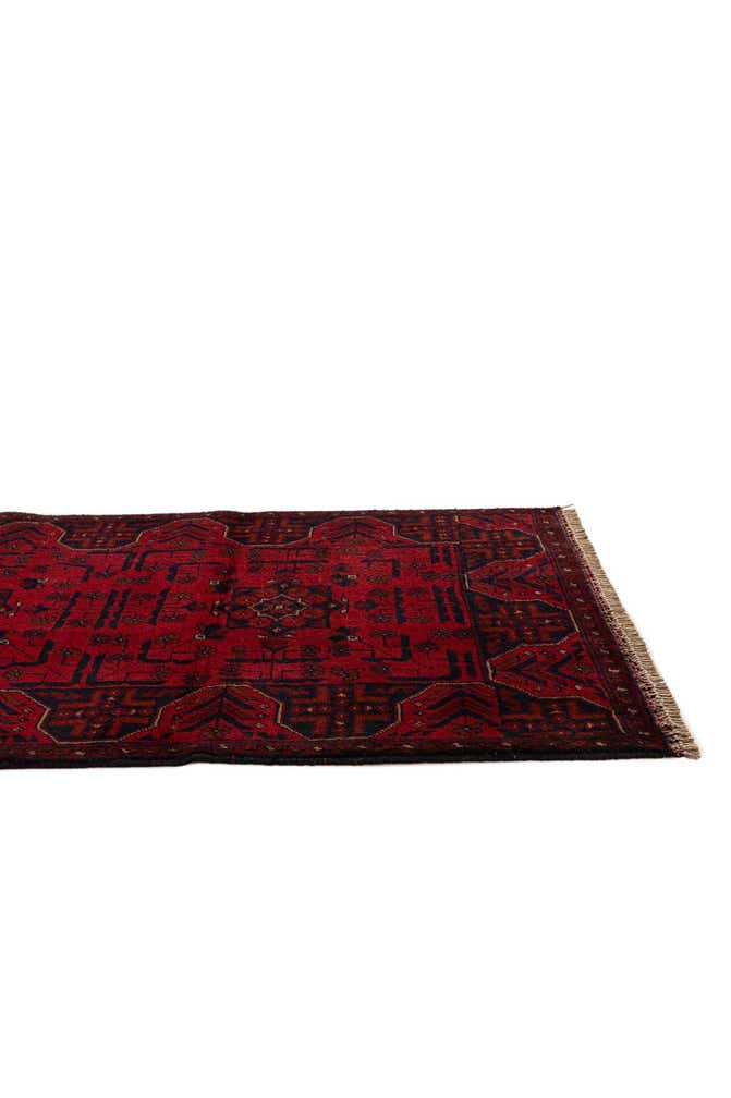 2' 8 x 6' 4 Hand Knotted Khal Mohammadi Wool Runner Rug