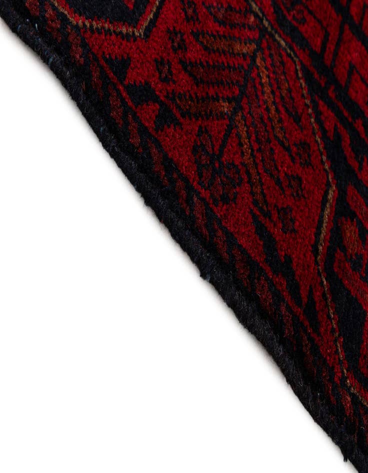 Detail image of 2' 6 x 6' 2  Hand Knotted Khal Mohammadi Wool Runner Rug