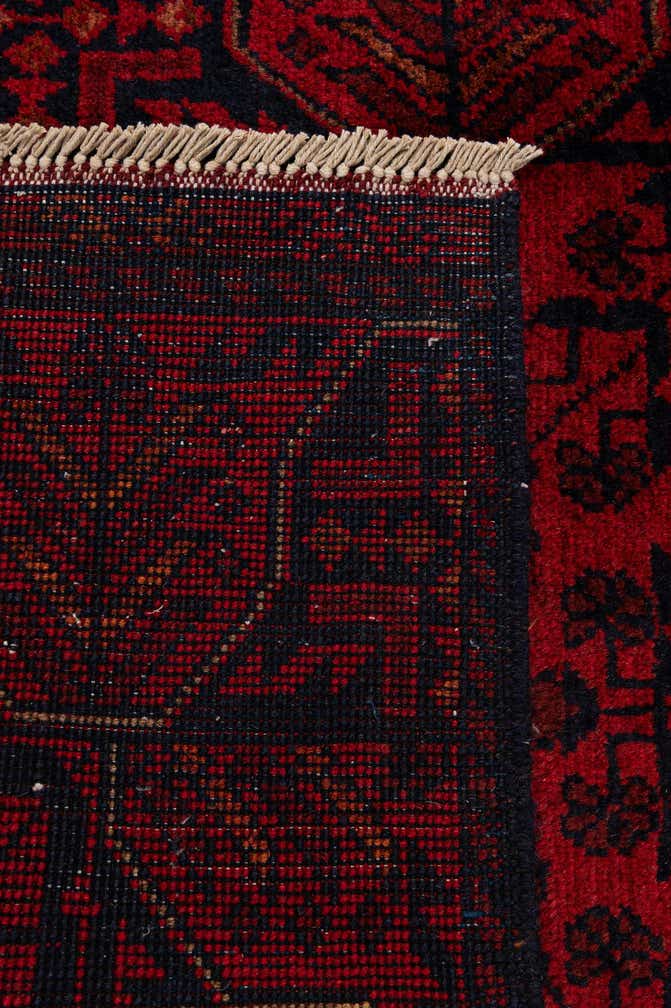 2' 6 x 6' 2 Hand Knotted Khal Mohammadi Wool Runner Rug