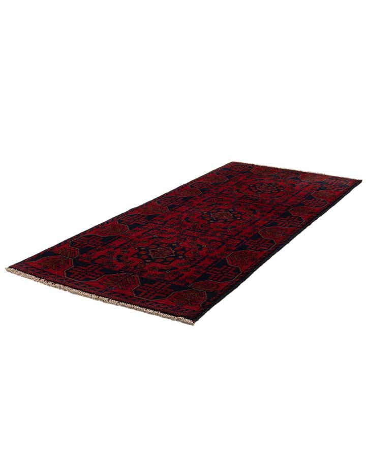 2' 6 x 6' 2 Hand Knotted Khal Mohammadi Wool Runner Rug